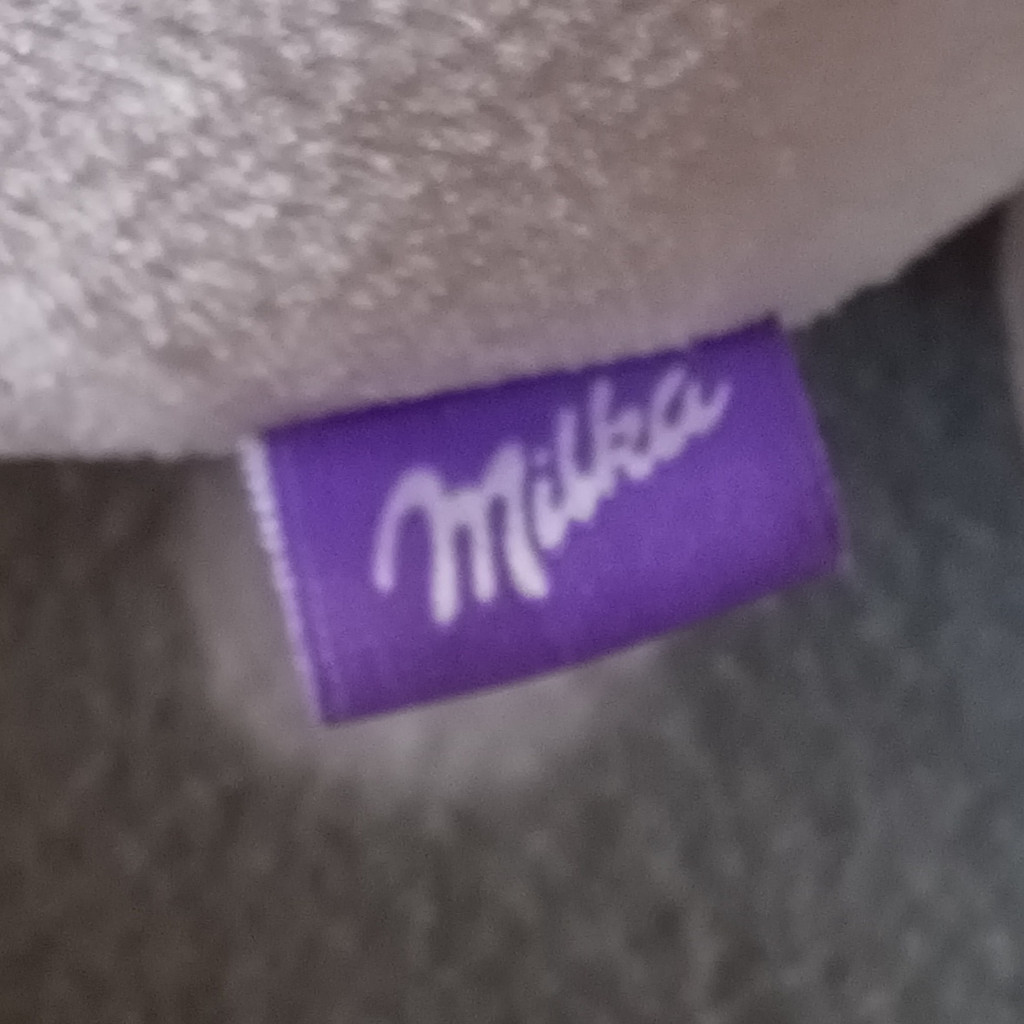 Milka Schneemann Plüschfigur 22cm Kuscheltier