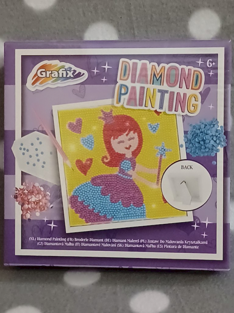 Diamond Painting DIY Diamant-Bild inkl. Bilderrahmen Prinzessin Diamond Painting DIY Diamant-Bild inkl. Bilderrahmen Prinzessin