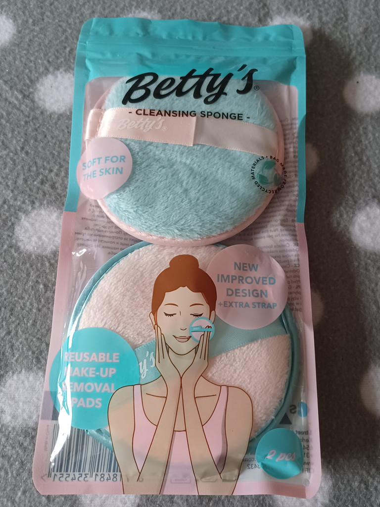 Betty’s Reusable Make-up Removal Pads – 2er Set Waschbare Reinigungs-Pads