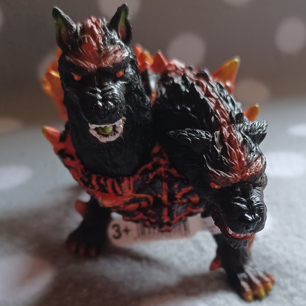 Schleich 42451 Höllenhund ELDRADOR® CREATURES mit Fahne