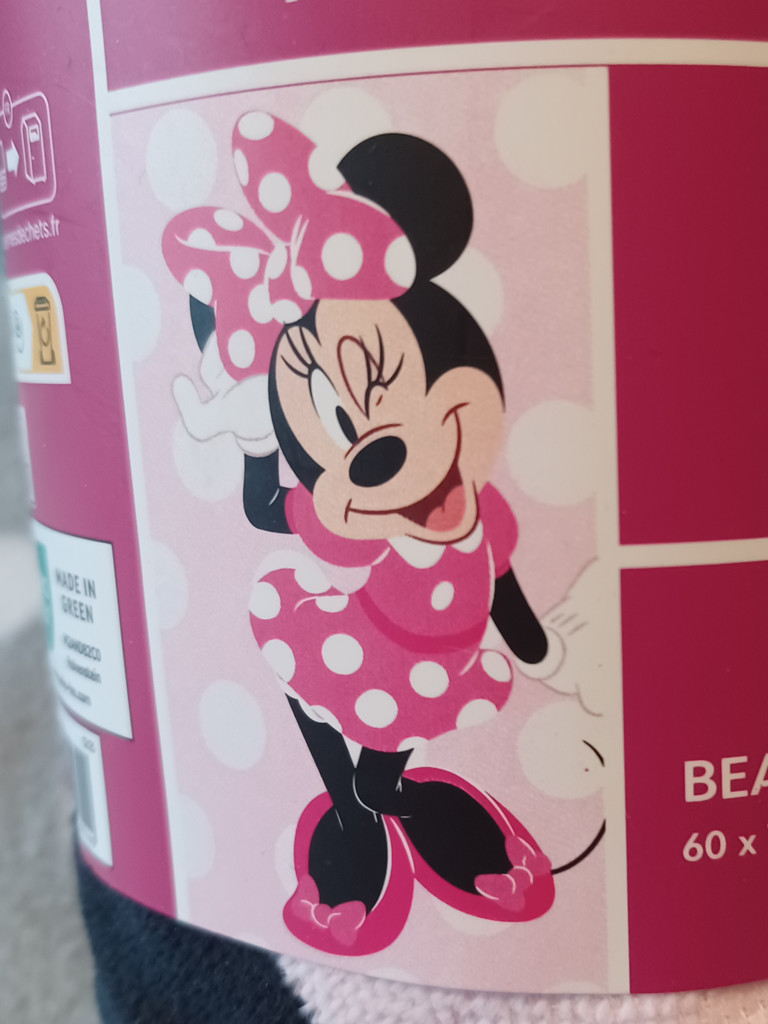 Disney Strandtuch Minnie Mouse Kinder Handtuch Baumwolle Badetuch 60x120 cm