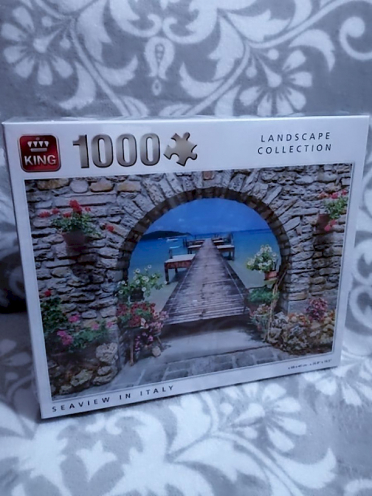 King FLC06/20 Seaview in Italy Puzzle 1000tlg. ab 8 Jahre #15140