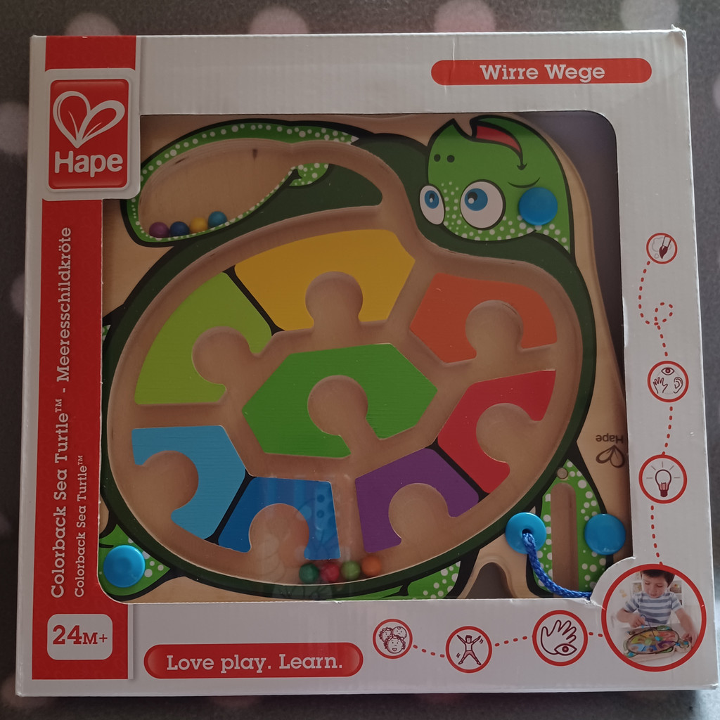 Meeresschildkröte Labyrinthspielzeug von Hape Meeresschildkröte Labyrinthspielzeug von Hape