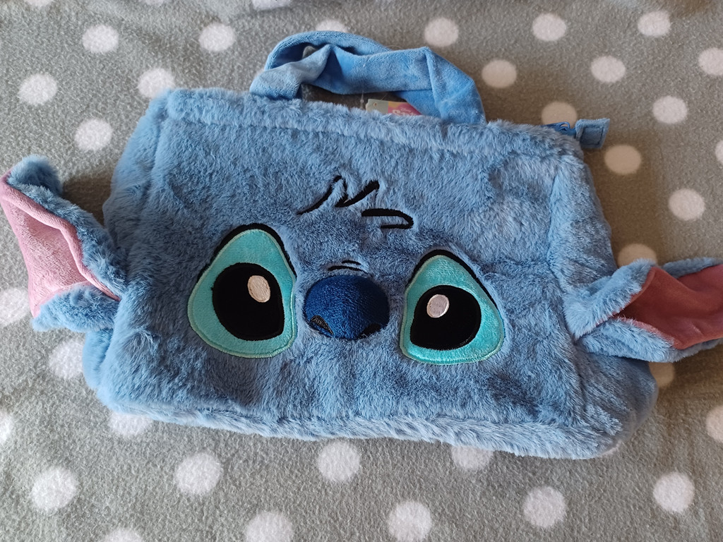 Disney Stitch Kühltasche Lunchbag Isoliertasche Thermotasche Blau Plüsch