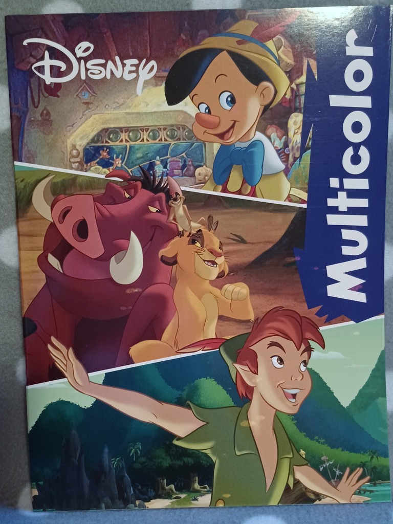 Disney Malbuch Malheft Ausmalbuch Multicolor versch. Disney Figuren #17470