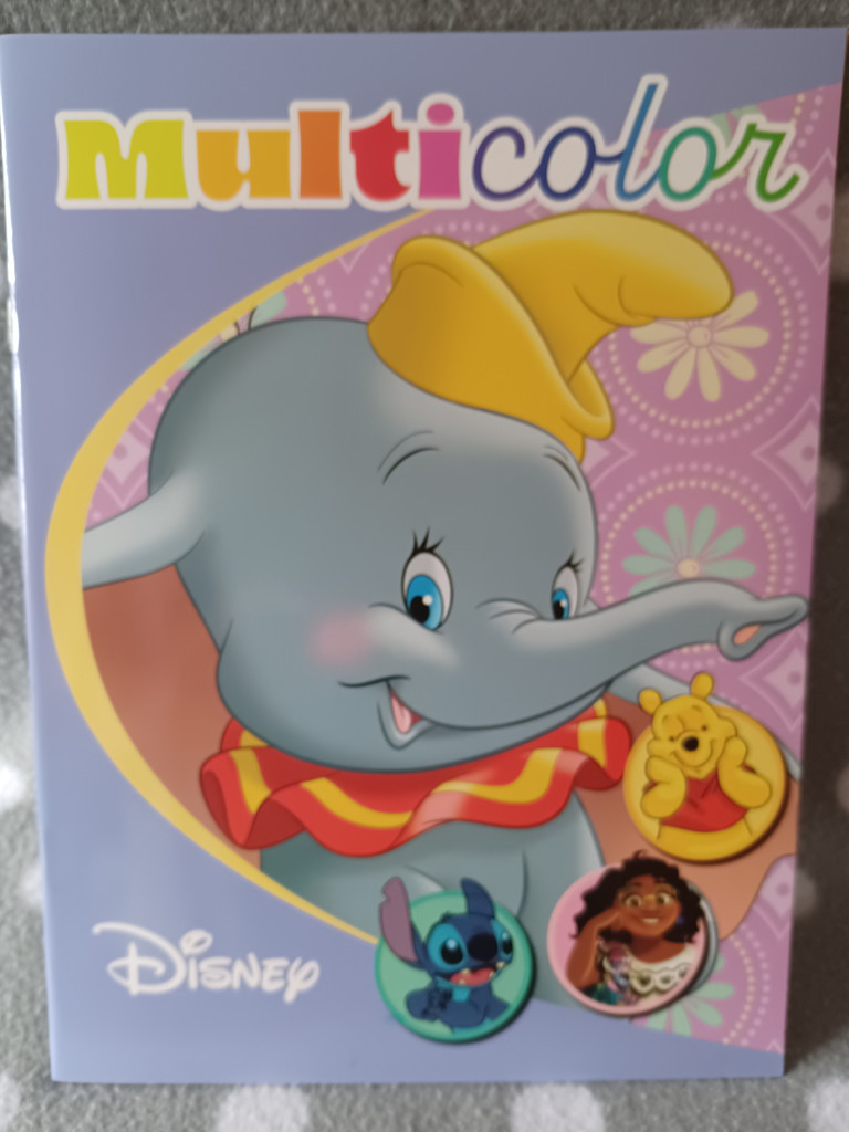 Disney Multicolour Malbuch mit Dumbo und Freunden