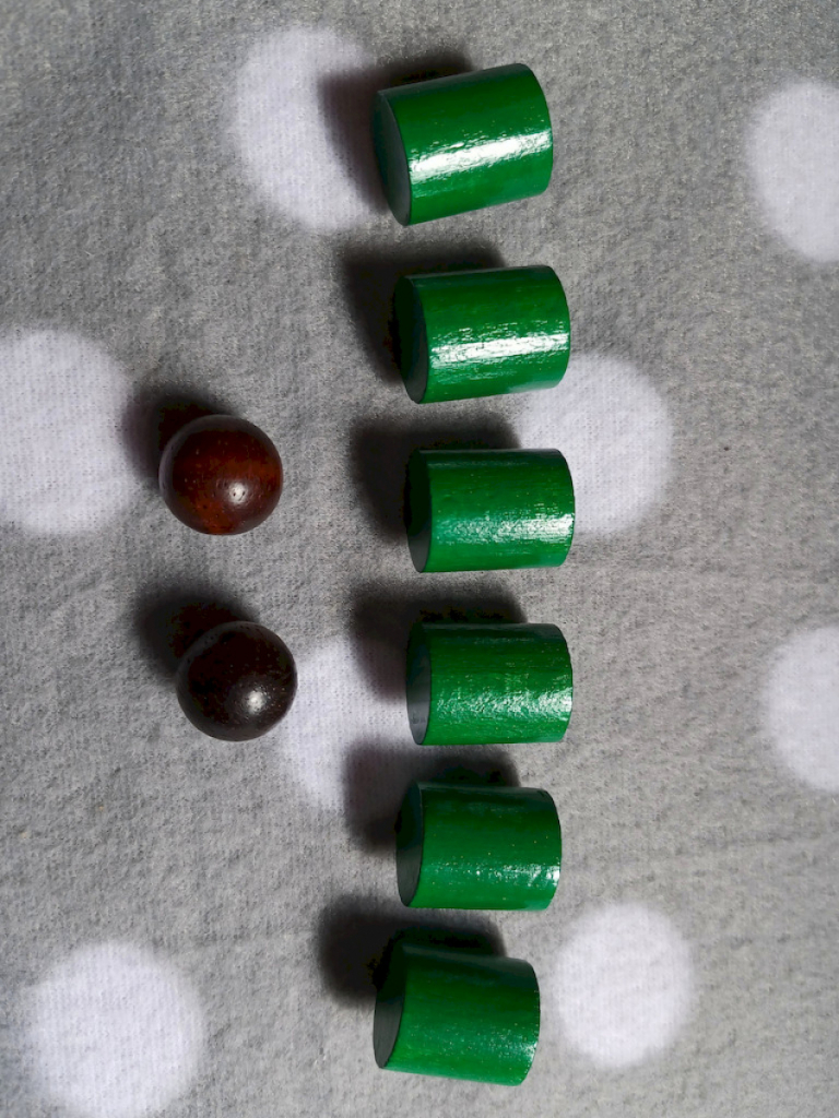 Ersatzteile für Spiel - HABA Rein damit 6 Bäume & 2 Futterkugeln Ersatzteile für Spiel - HABA Rein damit 6 Bäume & 2 Futterkugeln