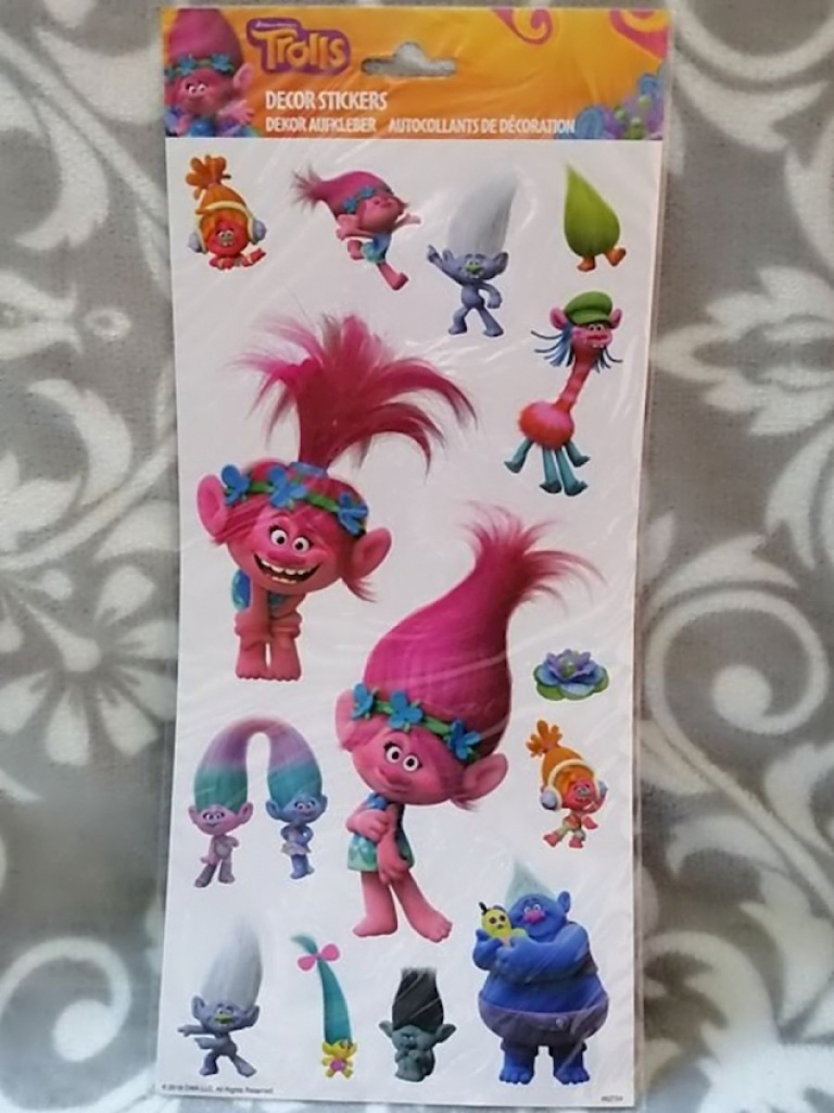 Dreamworks Trolls Deco Sticker Aufkleber 15 Stück Dreamworks Trolls Deco Sticker Aufkleber 15 Stück