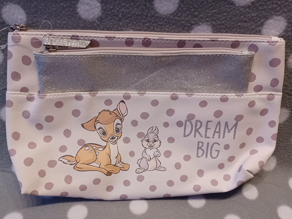 Disney Kosmetiktaschen-Set „Bambi & Klopfer – DREAM BIG“ – 2-teilig