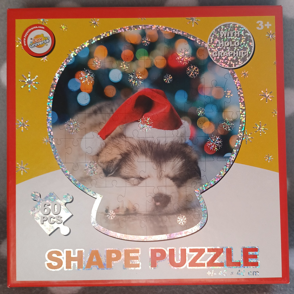 Shape Puzzle - Holographic 60tlg. - Hund - ab 3 Jahre Shape Puzzle - Holographic 60tlg. - Hund - ab 3 Jahre