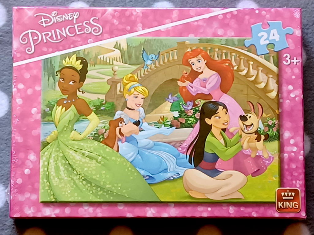 Puzzle King 05242 Disney Princess 24tlg. ab 3 Jahre  Puzzle King 05242 Disney Princess 24tlg. ab 3 Jahre