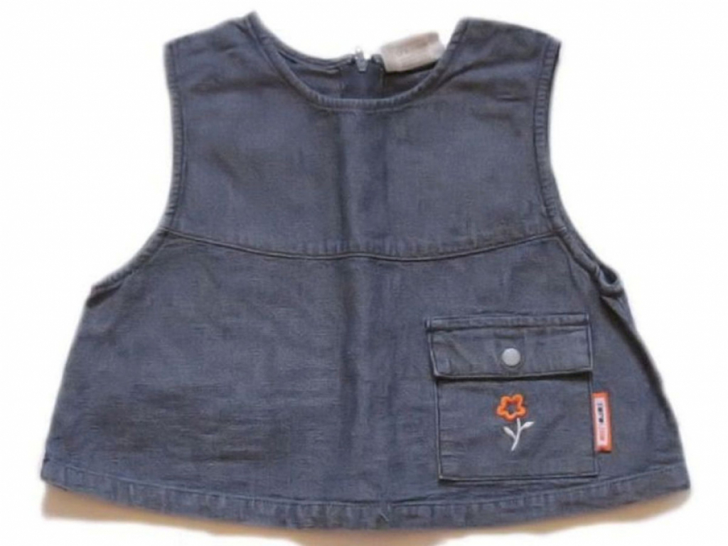 Topolino Top Jeans Mädchen bestickt Blau Größe 122 Topolino Top Jeans Mädchen bestickt Blau Größe 122