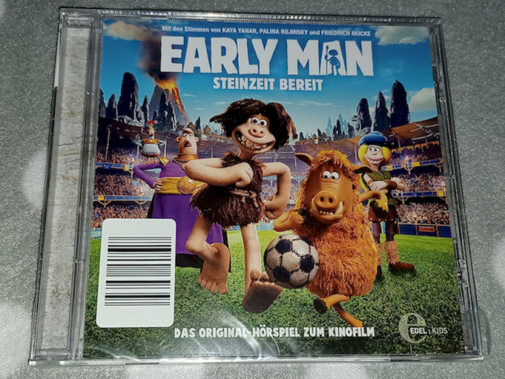 Hörspiel-CD: Early Man Steinzeit bereit  Hörspiel-CD: Early Man Steinzeit bereit