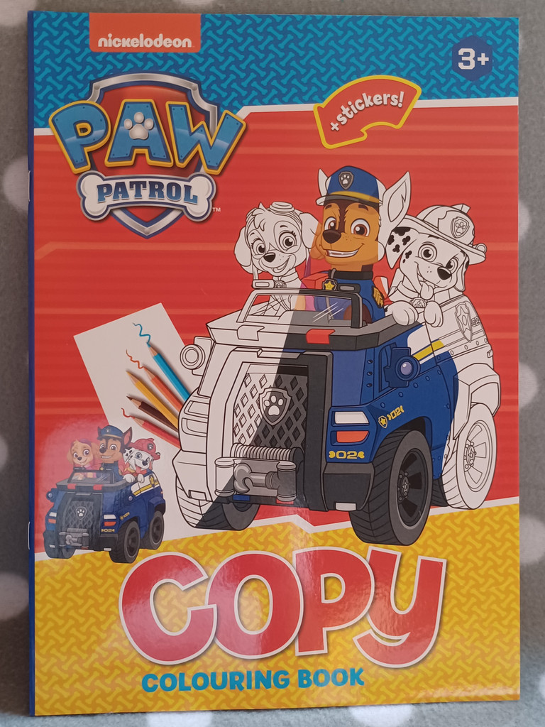 Malbuch Malheft Ausmalbuch PAW Patrol 32 Seiten mit Vorlage + Sticker Malbuch Malheft Ausmalbuch PAW Patrol 32 Seiten mit Vorlage + Sticker