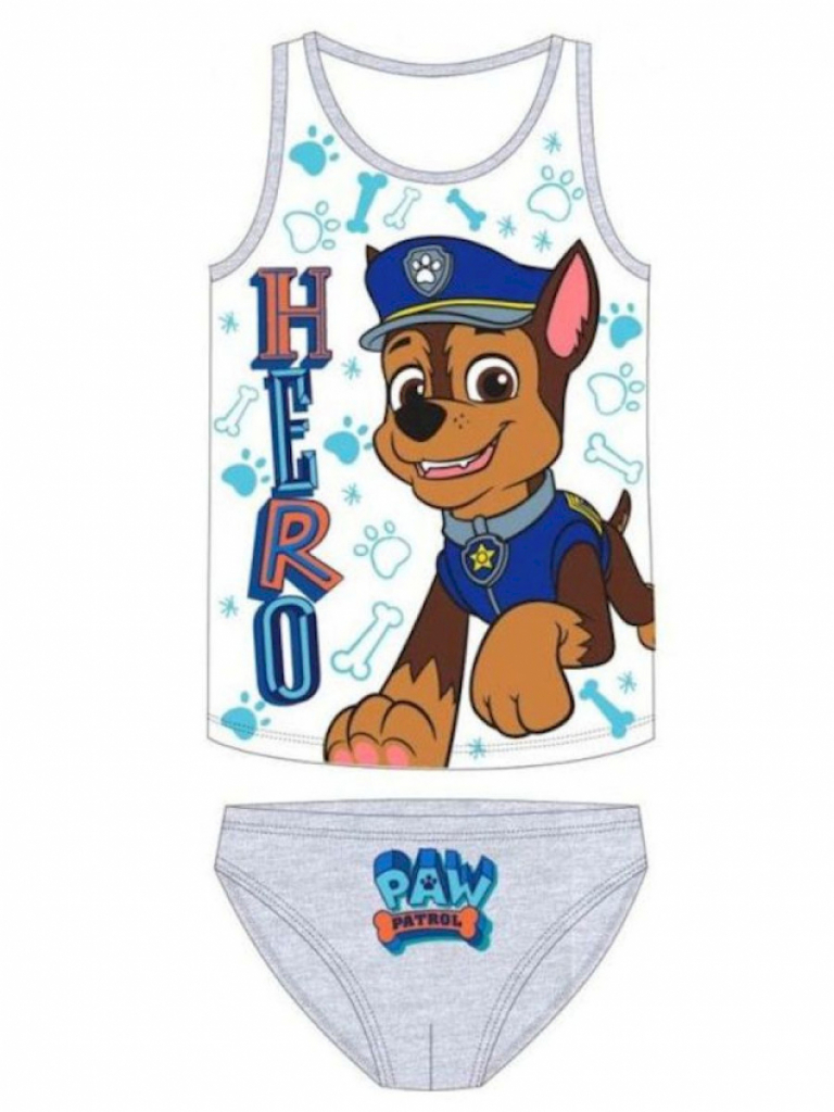 Spin Master Jungen Unterwäsche Set PAW Patrol 2tlg. Größe 122/128 Grau Spin Master Jungen Unterwäsche Set PAW Patrol 2tlg. Größe 122/128 Grau