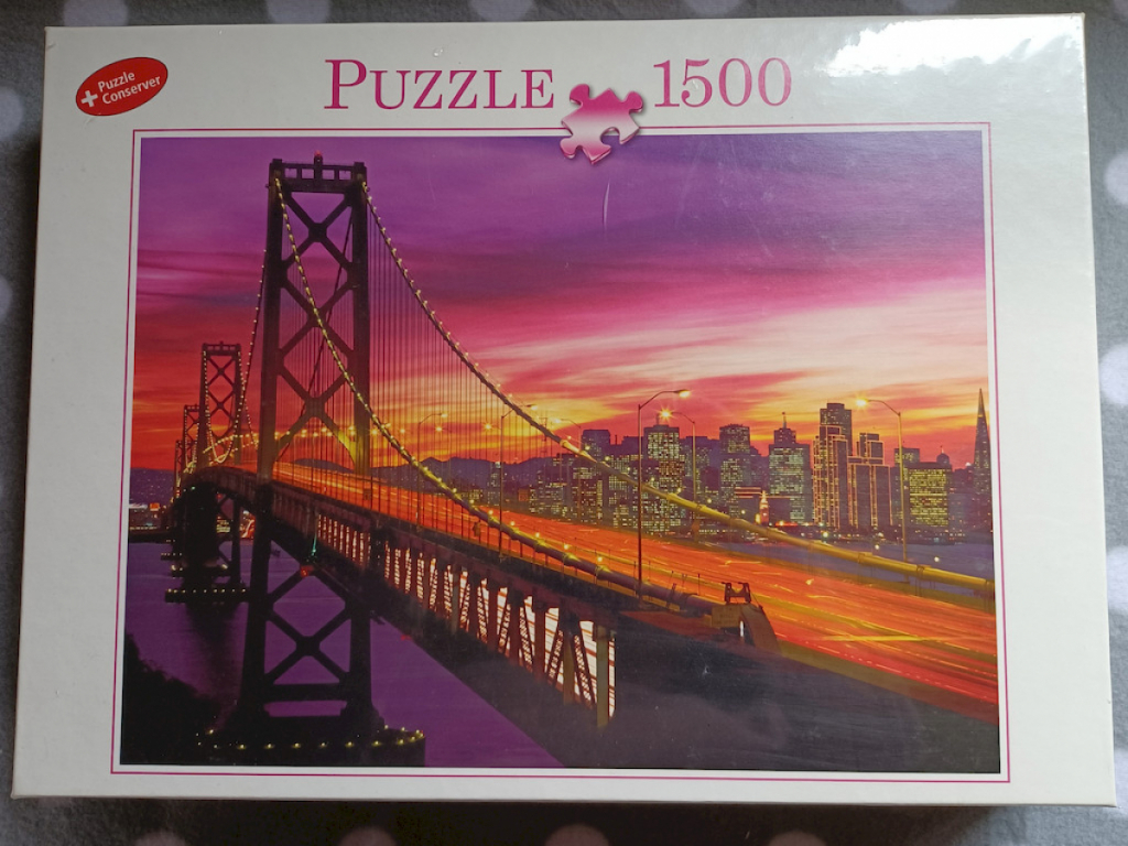 Puzzle San Francisco Bookmark Verlag 1500tlg. ab 10 Jahre  Puzzle San Francisco Bookmark Verlag 1500tlg. ab 10 Jahre
