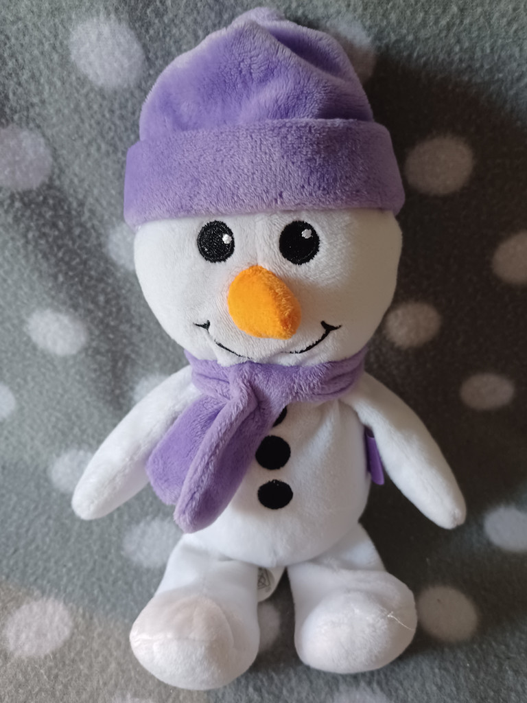 Milka Schneemann Plüschfigur 22cm Kuscheltier