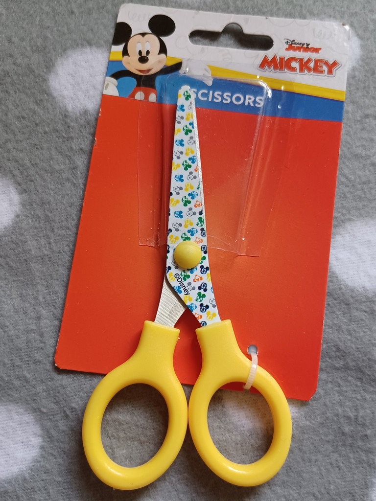 Schere Kinderschere Bastelschere Disney Mickey Maus Schere Kinderschere Bastelschere Disney Mickey Maus