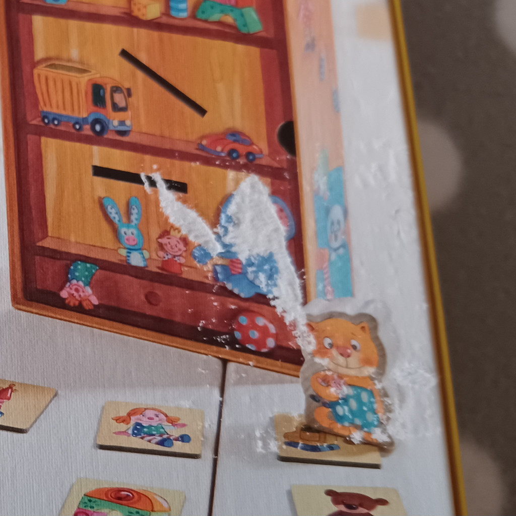 HABA Meine ersten Spiele Wir räumen auf Lernspiel ab 2 Jahren vollständig