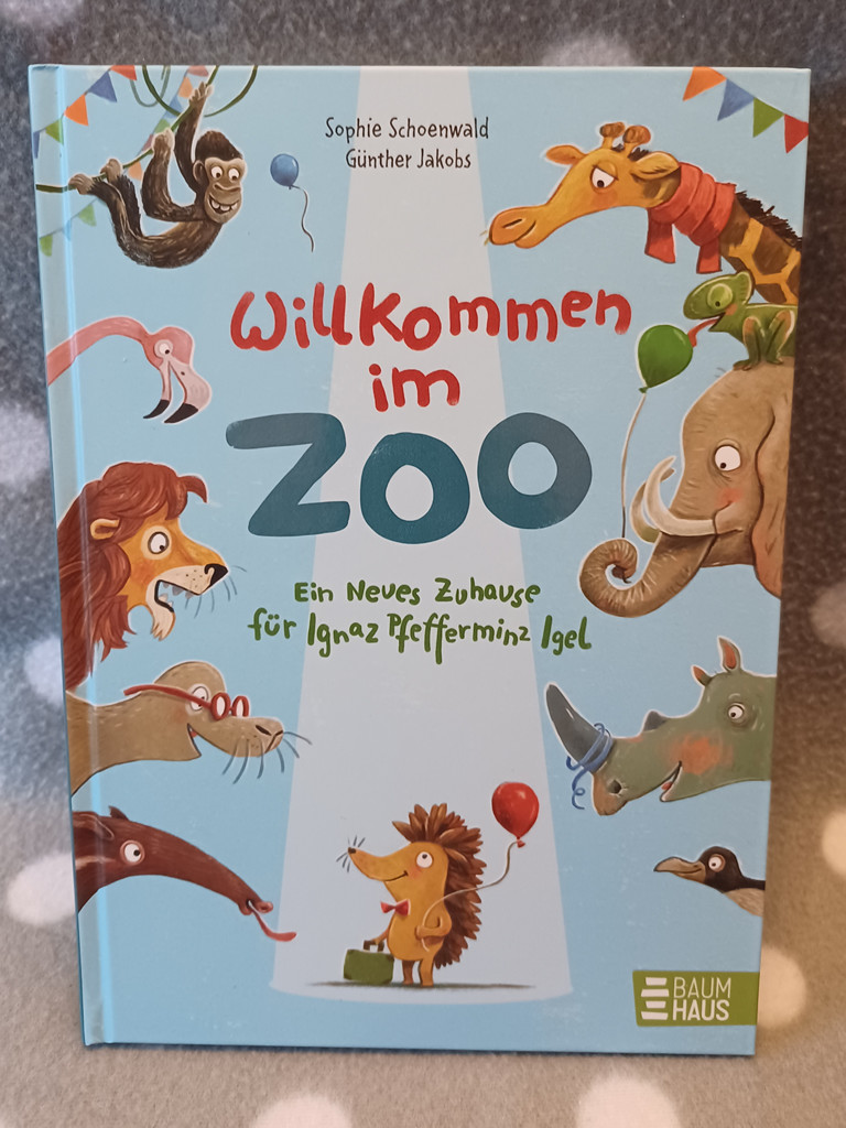 Willkommen im Zoo Kinderbuch Ignaz Pfefferminz Igel Vorlesebuch Baumhaus Verlag