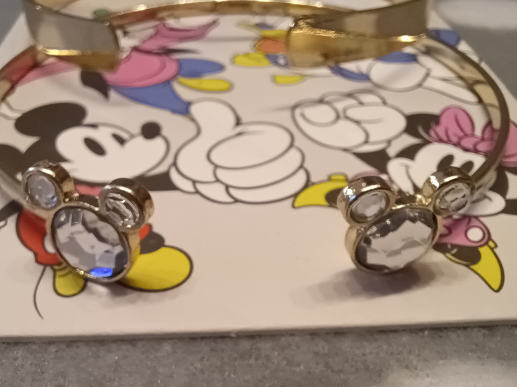 Disney 100 Jahre Primark Armreif Set 3-teilig Goldfarben Micky Maus Minnie