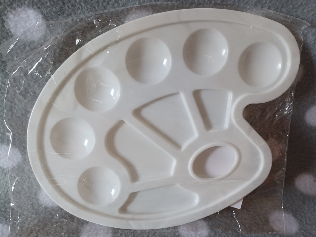 Van Bleiswijck Malpalette Kunststoff 10 Mulden