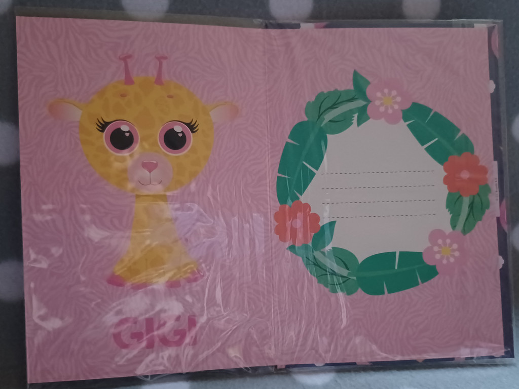 Geburtstagskarte Glückwunschkarte 3D Ojo Giraffe #17125