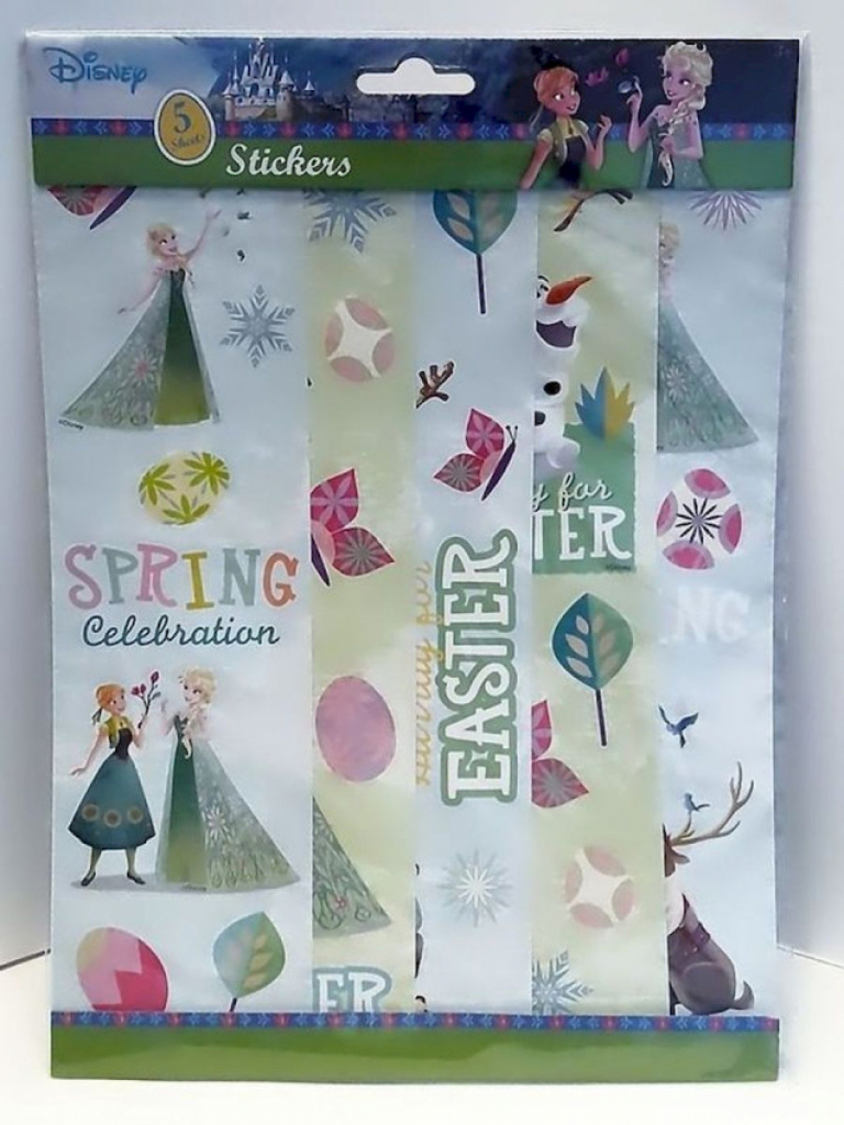 Ostern Sticker 5 Sheets Frozen ab 3 Jahre Disney Ostern Sticker 5 Sheets Frozen ab 3 Jahre Disney