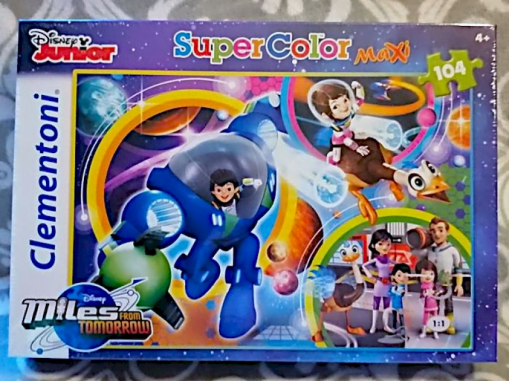 Puzzle 104tlg. SuperColor Maxi Disney Miles from Tomorow Clementoni Puzzle 104tlg. SuperColor Maxi Disney Miles from Tomorow Clementoni