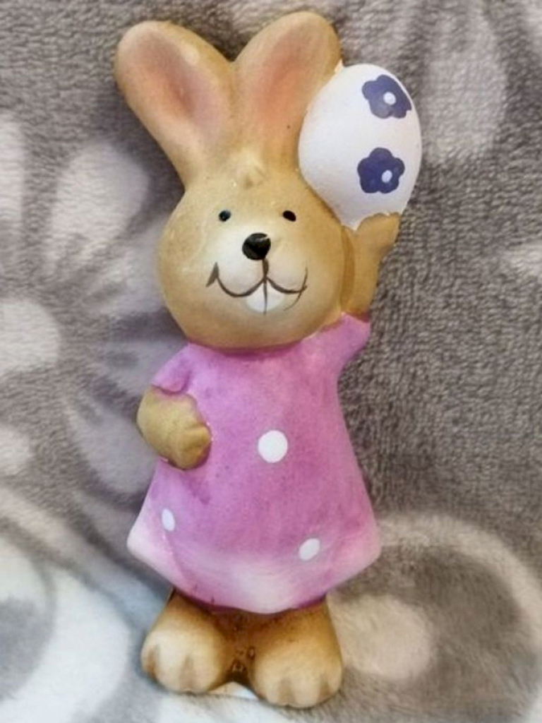 Osterhase verschiedene Motive Keramik 12cm Osterhase verschiedene Motive Keramik 12cm