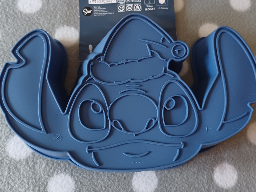 Disney Stitch Silikon Backform Weihnachten Motiv