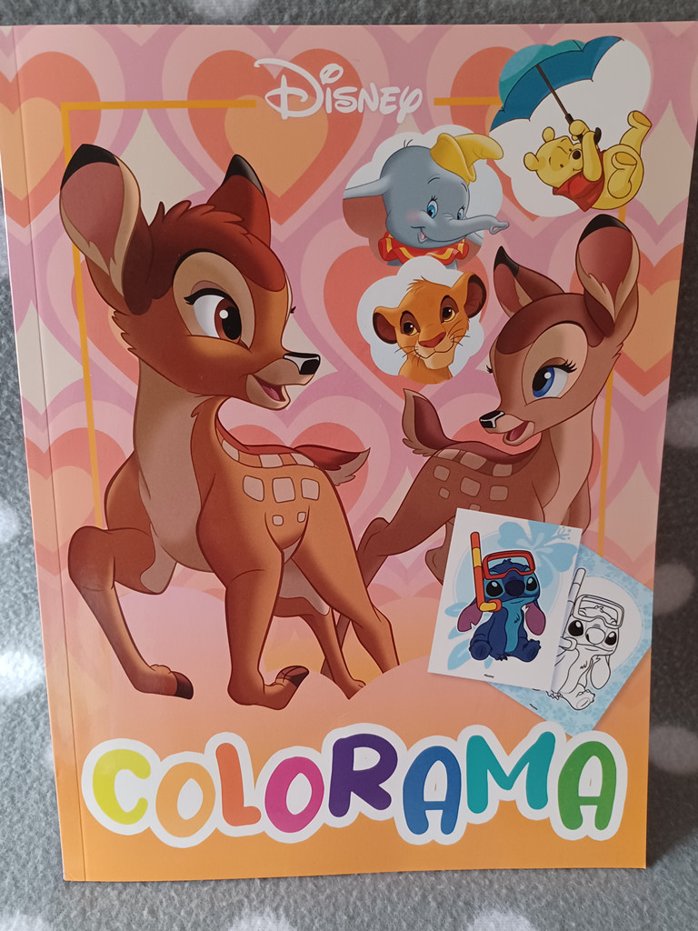 Disney Colorama Malbuch mit Sticker-Spaß