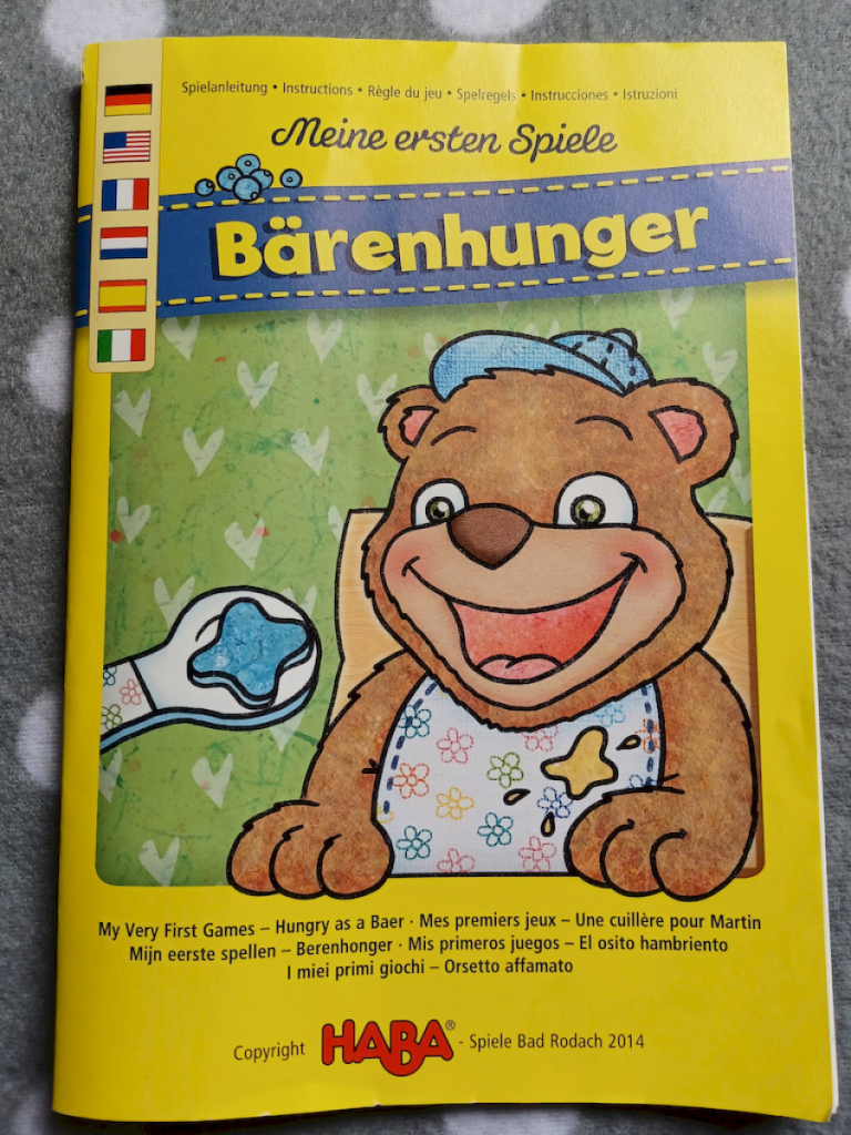 Ersatzteile - HABA Bärenhunger Spielanleitung Ersatzteile - HABA Bärenhunger Spielanleitung