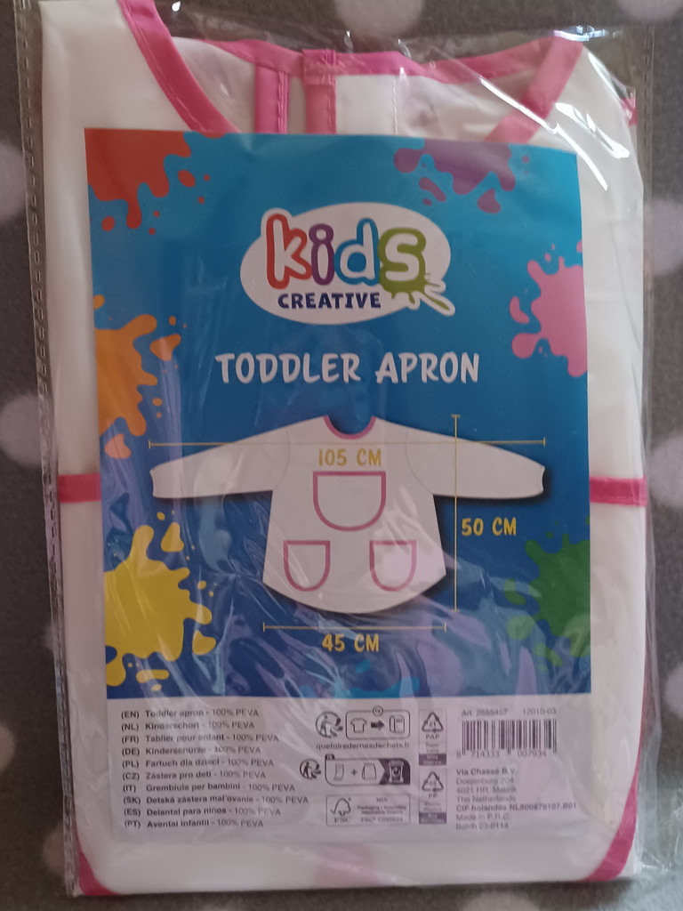 Kinderschürze zum Basteln & Malen für kleine creative Köpfe Kinderschürze zum Basteln & Malen für kleine creative Köpfe