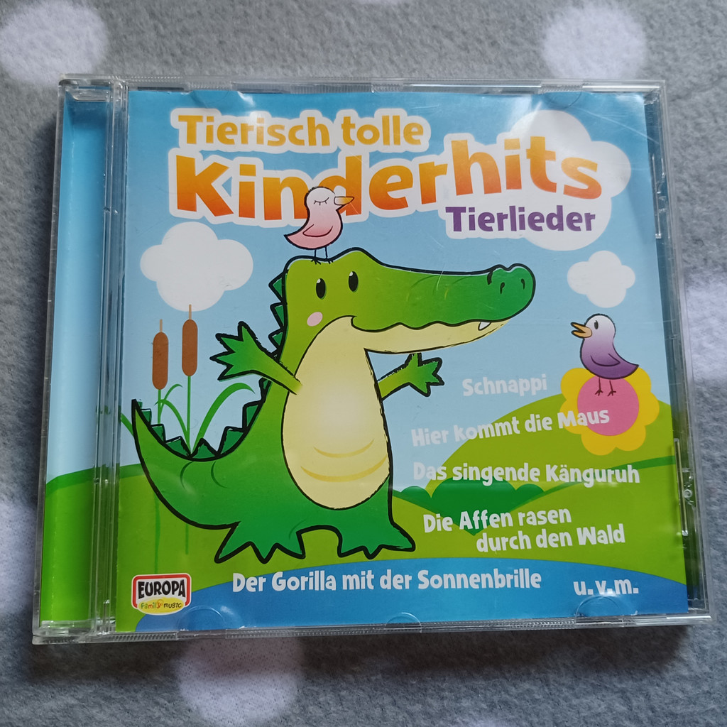 Kinderlieder-CD: Tierisch Tolle Kinderhits - Tierlieder für kleine Musikliebhaber Kinderlieder-CD: Tierisch Tolle Kinderhits - Tierlieder für kleine Musikliebhaber