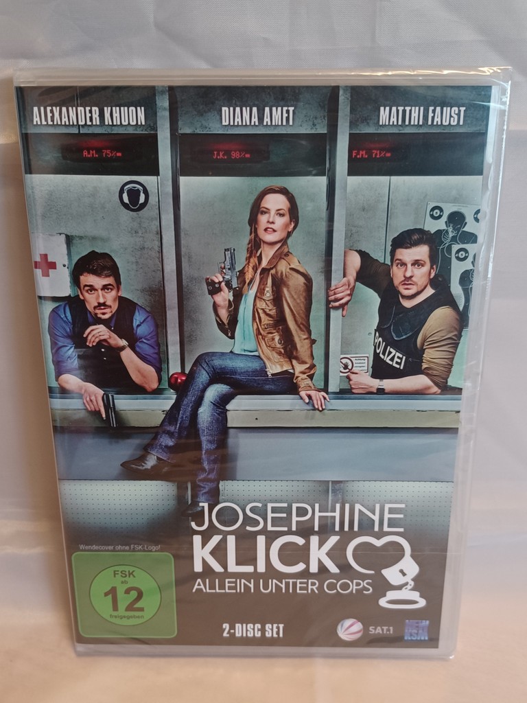 DVD-Film: Josephine Klick Allein unter Cops Staffel 1 (2 DVDs) DVD-Film: Josephine Klick Allein unter Cops Staffel 1 (2 DVDs)