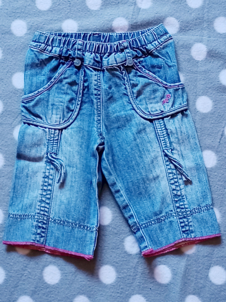 MEXX Hose Jeans Mädchen Gummibund Blau Größe 62 MEXX Hose Jeans Mädchen Gummibund Blau Größe 62