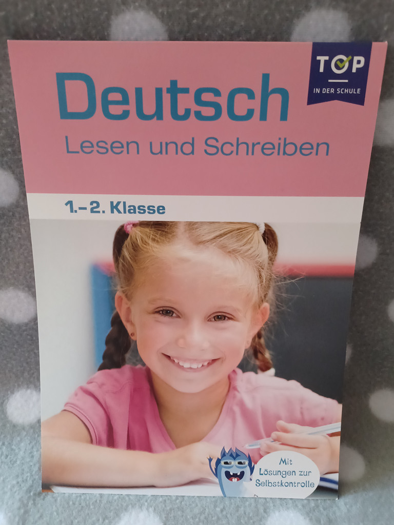 Deutsch Lesen und Schreiben 1.-2. Klasse Lernblock Hexe Huckla Übungsheft