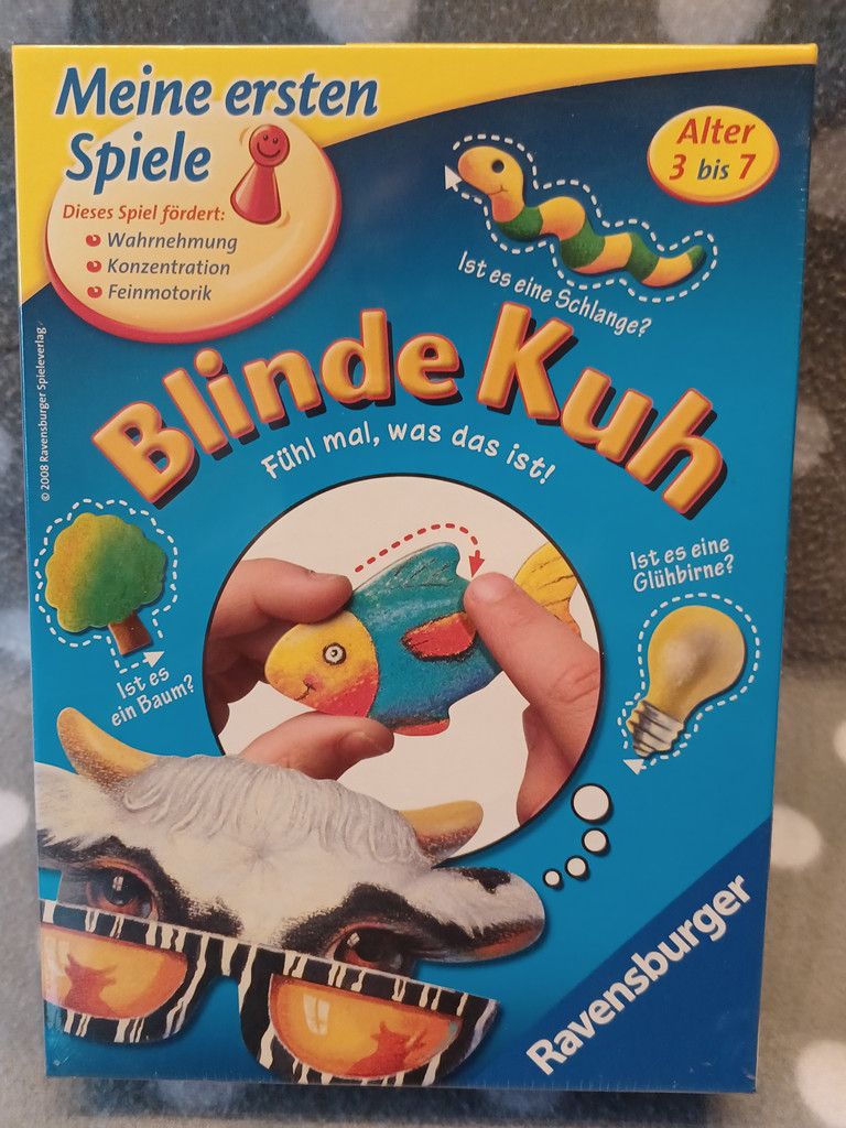 Ravensburger Meine ersten Spiele Blinde Kuh Tastspiel 3 bis 7 Jahre