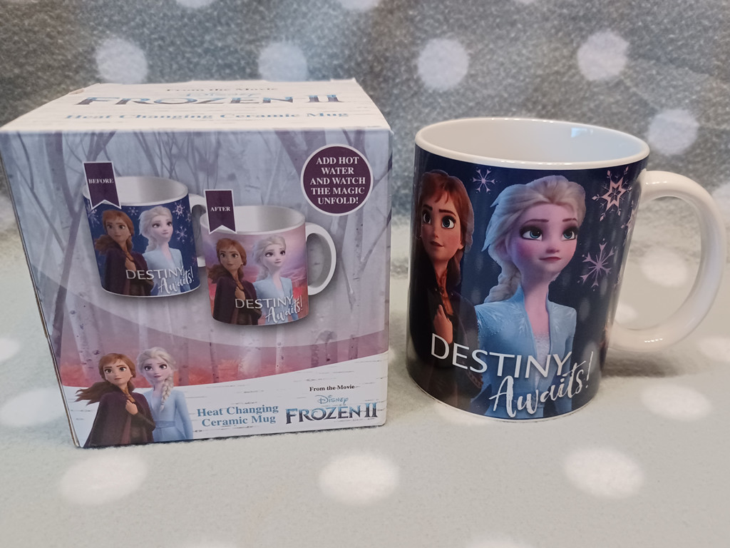 Disney Frozen II Thermobecher mit Farbwechsel – Anna & Elsa Motiv, 300 ml