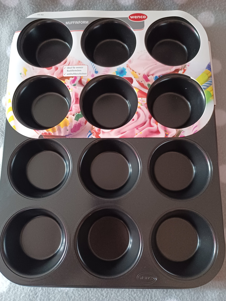 Wenco Muffinbackform 12er Blech Antihaftbeschichtung