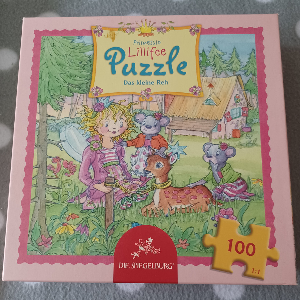 Spiegelburg Prinzessin Lillifee Puzzle Das kleine Reh – 100 Teile Spiegelburg Prinzessin Lillifee Puzzle Das kleine Reh – 100 Teile