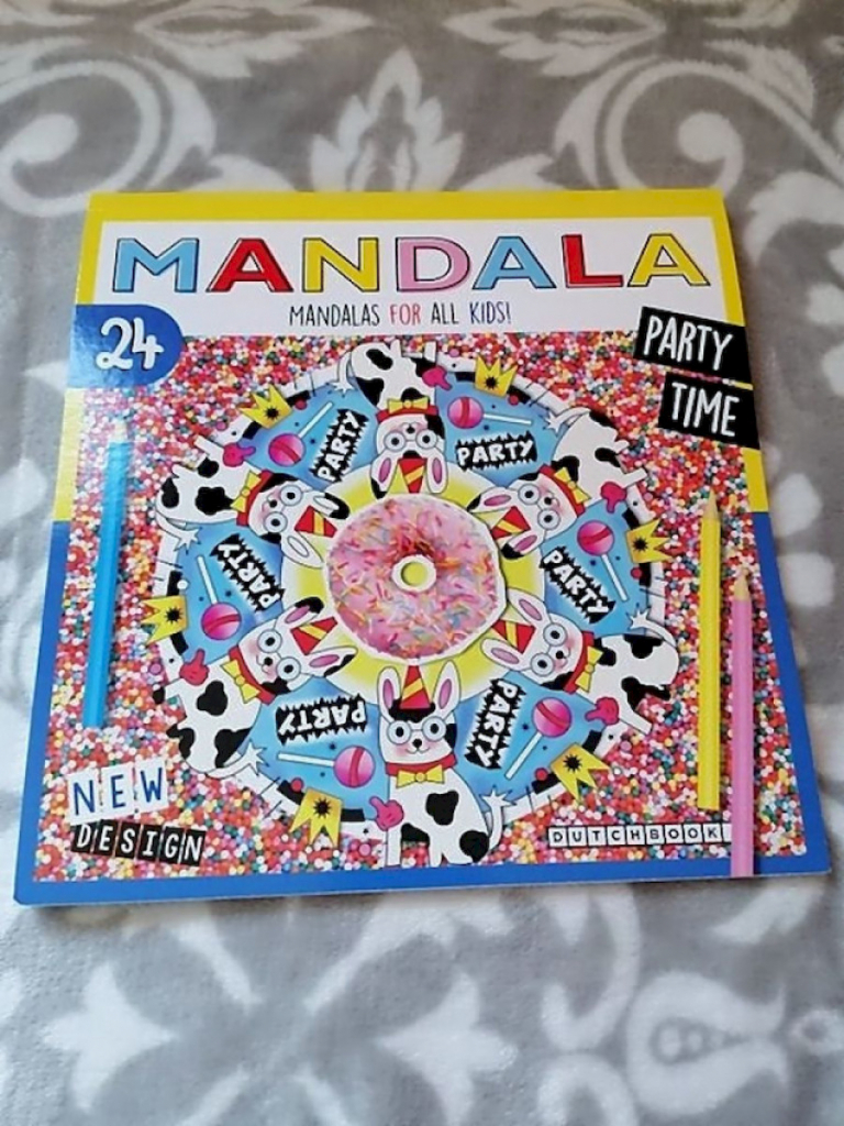 Mandala für Kinder Party Time 24 Bilder #14847