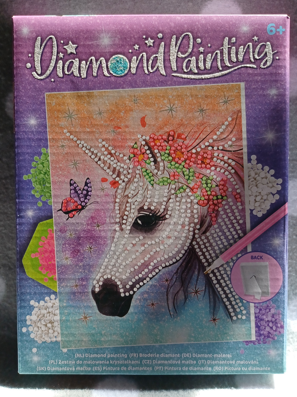 DIY Diamant-Bild von Grafix – Einhorn DIY Diamant-Bild von Grafix – Einhorn