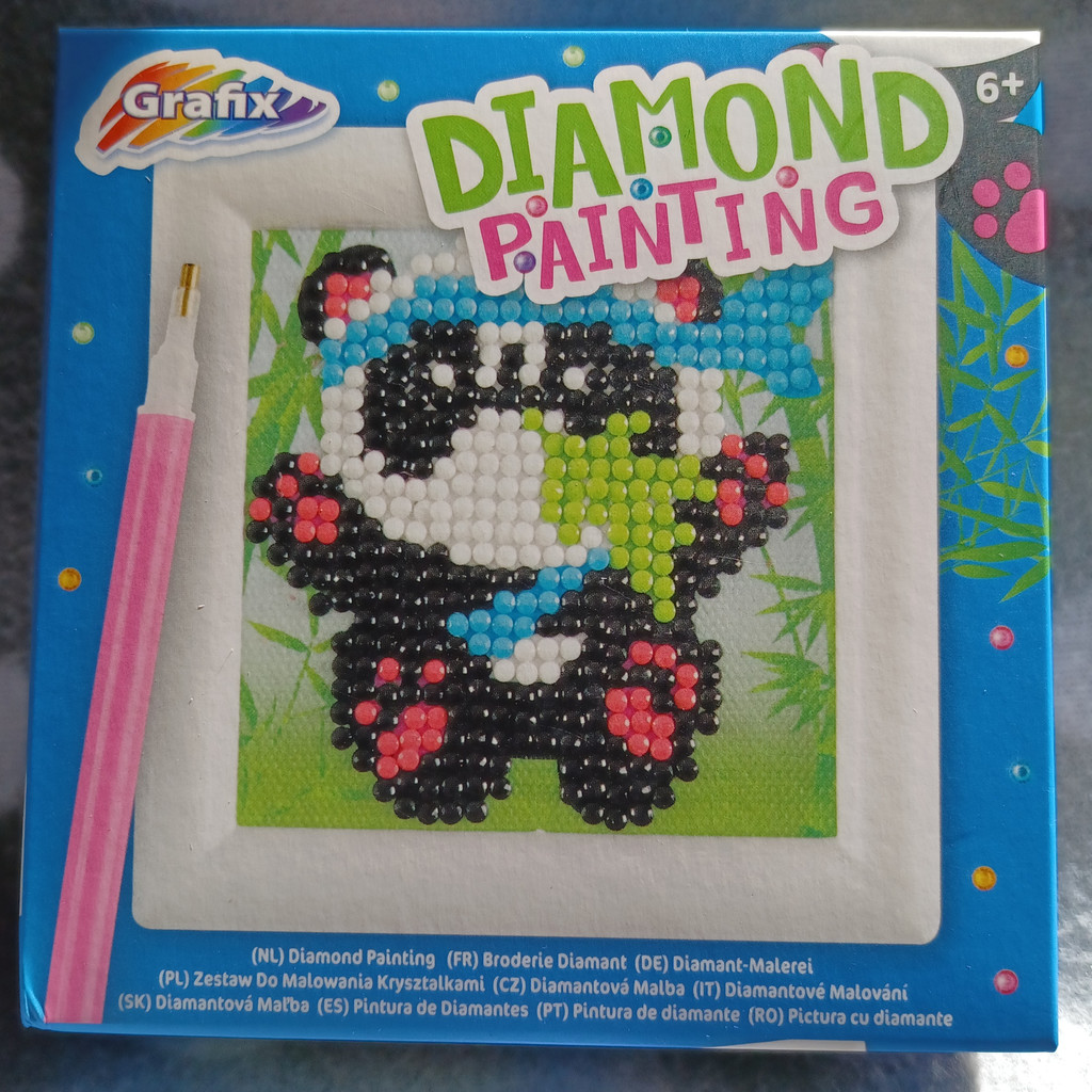 DIY Diamant-Bild Diamond painting - Panda Bär von Grafix DIY Diamant-Bild Diamond painting - Panda Bär von Grafix