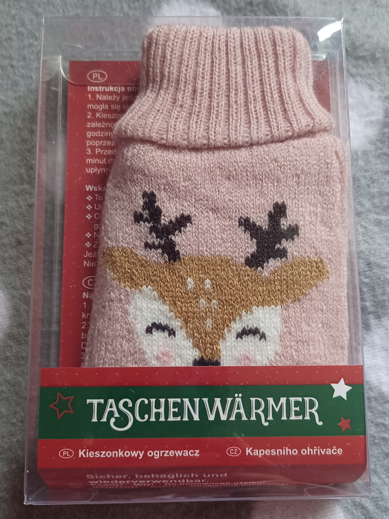 Nanu-Nana Taschenwärmer Rentier Motiv Wärmekissen