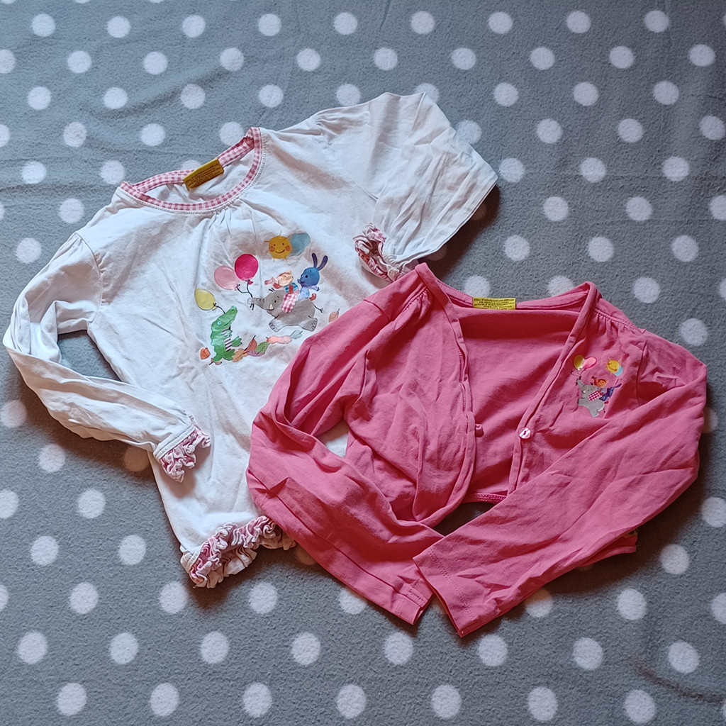 Ernsting's family Kikaninchen Set Shirt Bolero Gr. 116