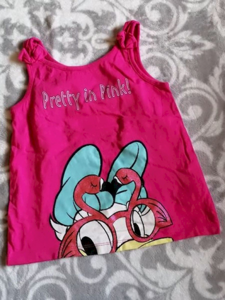 C&A Disney T-Shirt Rosa Daisy Duck Gr 104 #16340