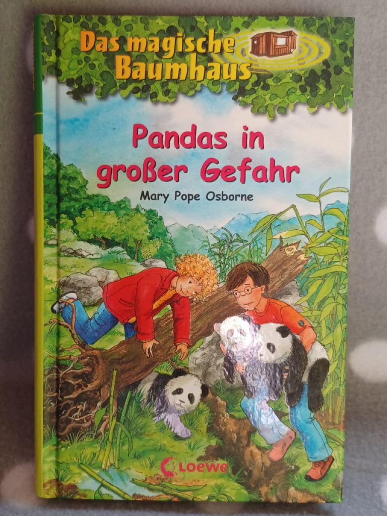 Buch: Das magische Baumhaus Band 46 Pandas in großer Gefahr Buch: Das magische Baumhaus Band 46 Pandas in großer Gefahr