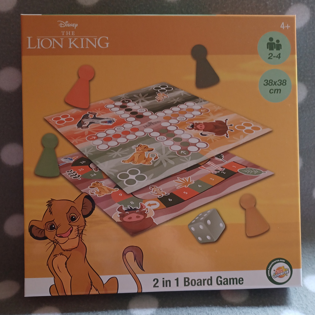 2 in 1 Brettspiel - Disney König der Löwen - ab 4 Jahre 2 in 1 Brettspiel - Disney König der Löwen - ab 4 Jahre